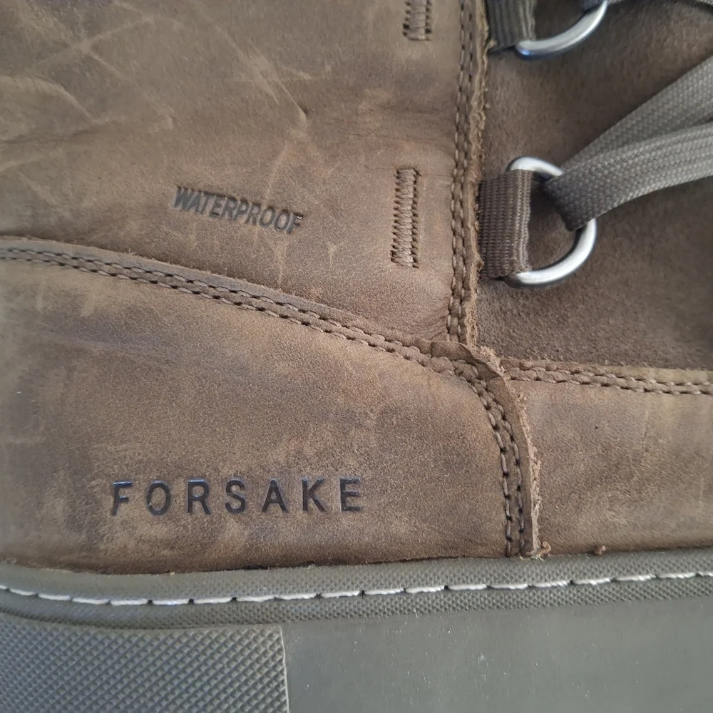 Women's Brown Forsake Winter Boots Size 10.5.